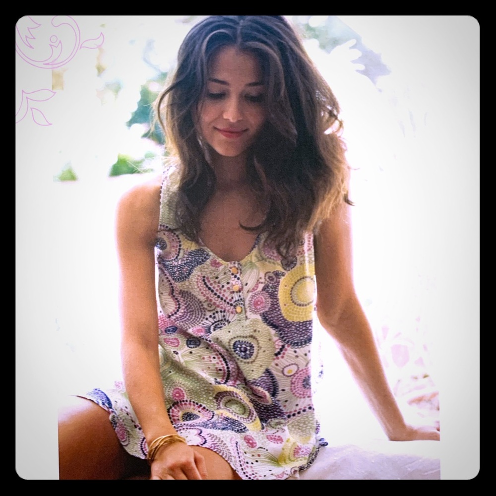 Primrose Printed Tank